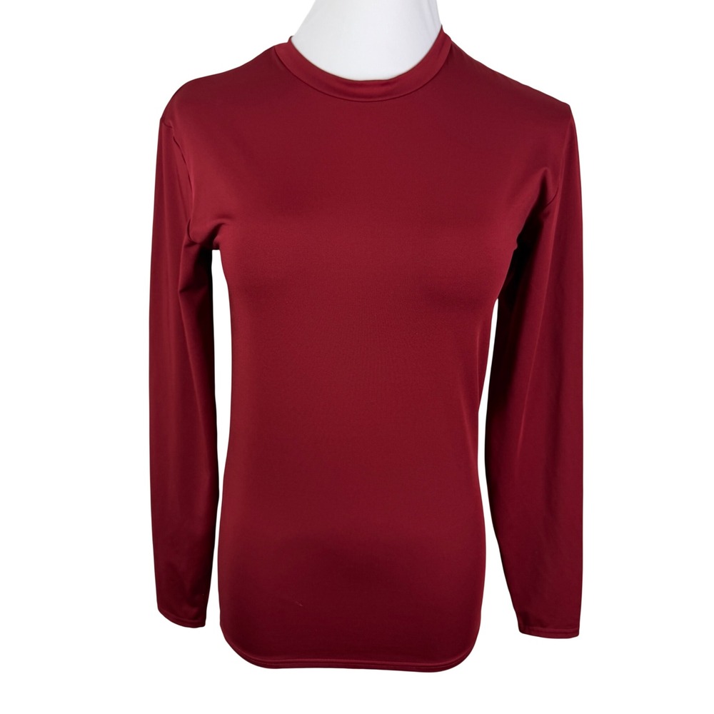 C9‎ by Champion Women's Medium Long Sleeve Performance Top Burgundy Red